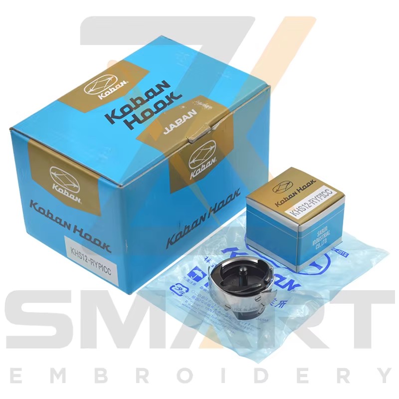 Original Koban DLC Coating Rotary Hook KHS12-RYPICC for Tajima Barudan SWF Chinese Embroidery Machines R01KHS12-RYPICC-S