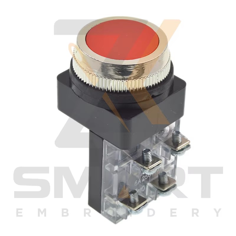 EDH06-SGN01 EDH06-SR01 グリーン&レッド ボタン スイッチ エンブロイダー マシン