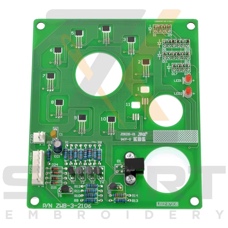DAHAO ZWBカード for Chinese Embroidery Machines EDH0505-ZWB-C