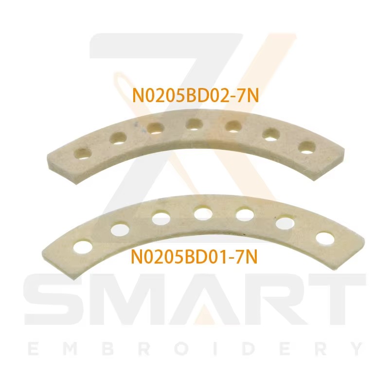 Barudan エンブロイダー マシン パーツ ターレット プレート オイル フェルト 7 針 N0205BD01-7N N0205BD02-7N